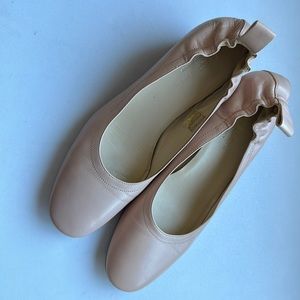 Everlane The Day Heel in Pale Pink.